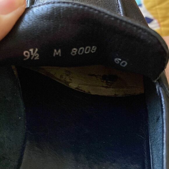 Bally of Switzerland Mens Savoya Black Leather Shoes, Size 9.5 - Picture 14 of 16